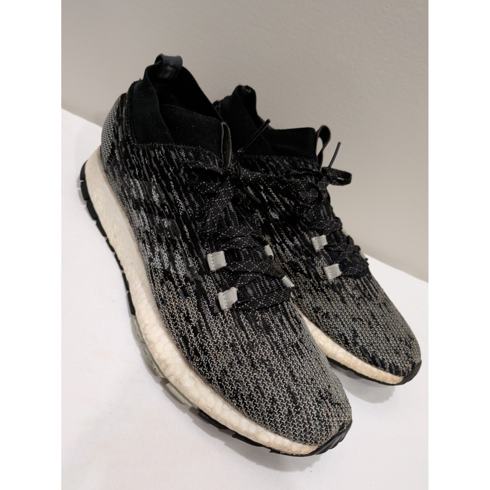 Adidas PureBoost RBL LTD Core Black & Grey Men's Size 12 Running Shoes CM8314